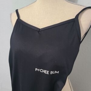 Pchee Bum Black scrunch Butt‎ Jumpsuit